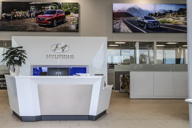 Dealership interior