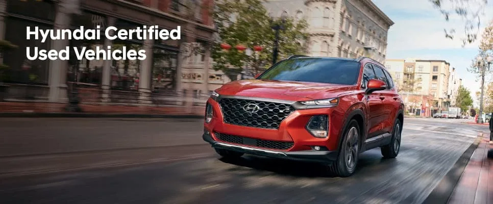 Hyundai certified used vehicles